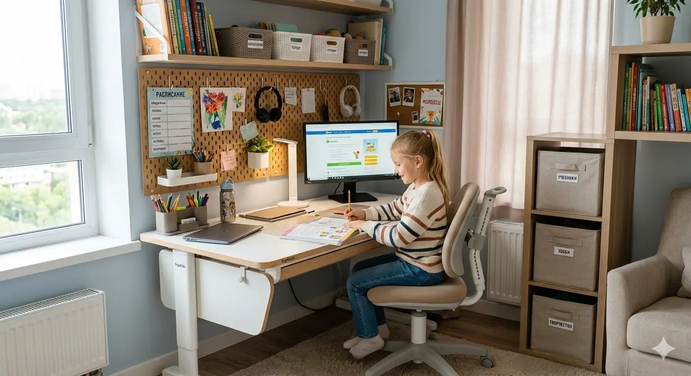 Как организовать уголок школьника