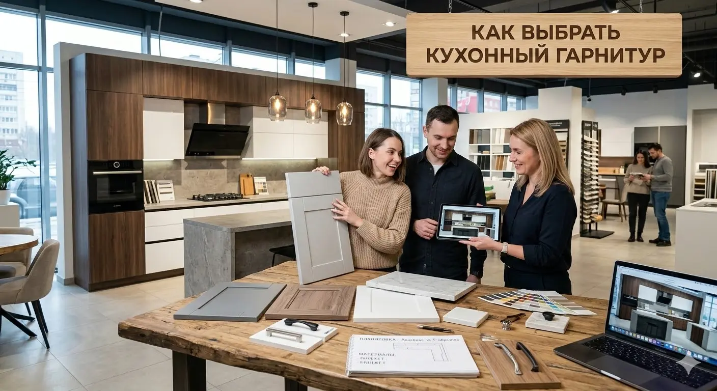 Как выбрать кухонный гарнитур: