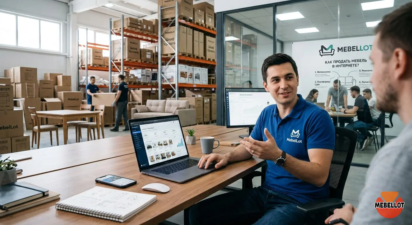 Как продать мебель в интернете