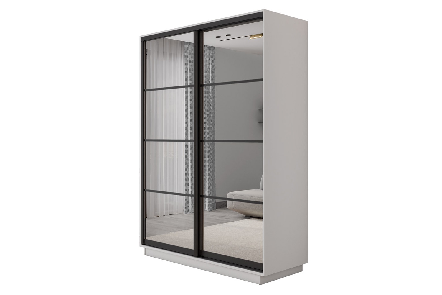 Шкаф-купе 2-дверный Slide-2