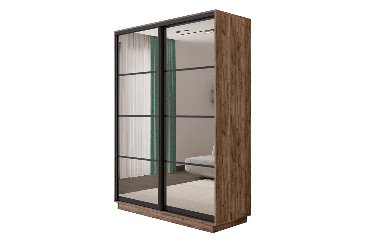 Шкаф-купе 2-дверный Slide-2