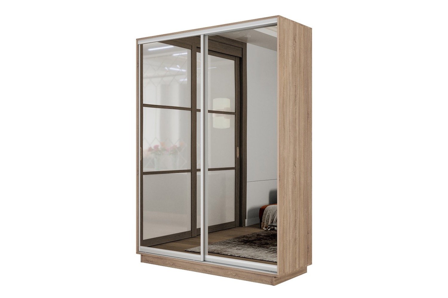 Шкаф-купе 2-дверный Slide-2