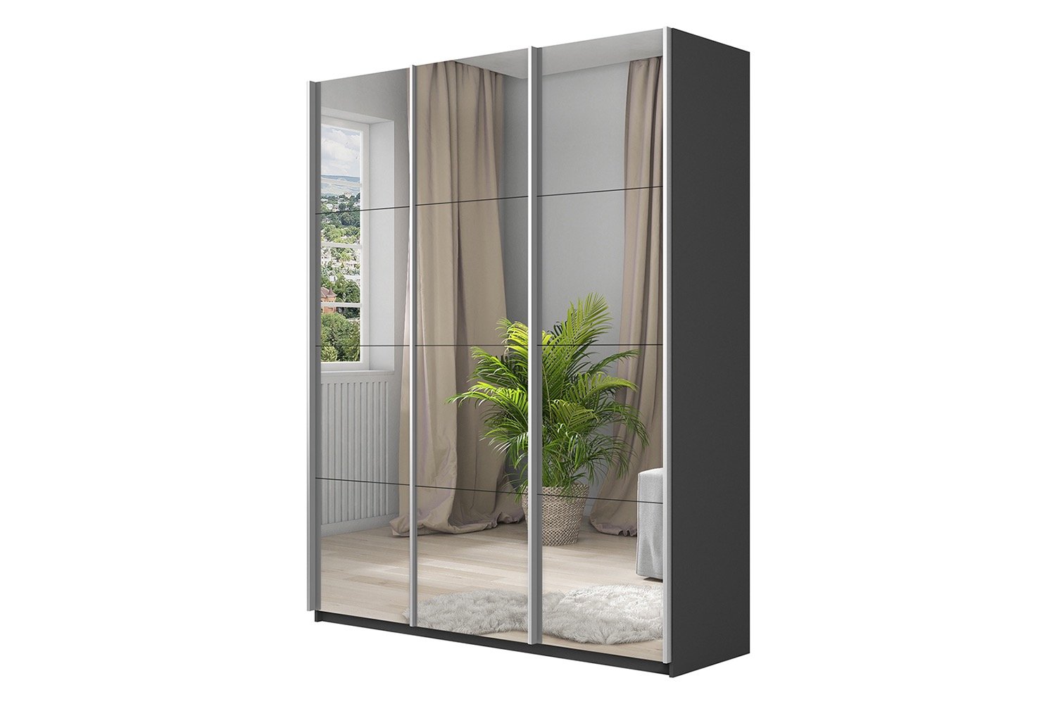 Шкаф-купе 3-дверный Cors