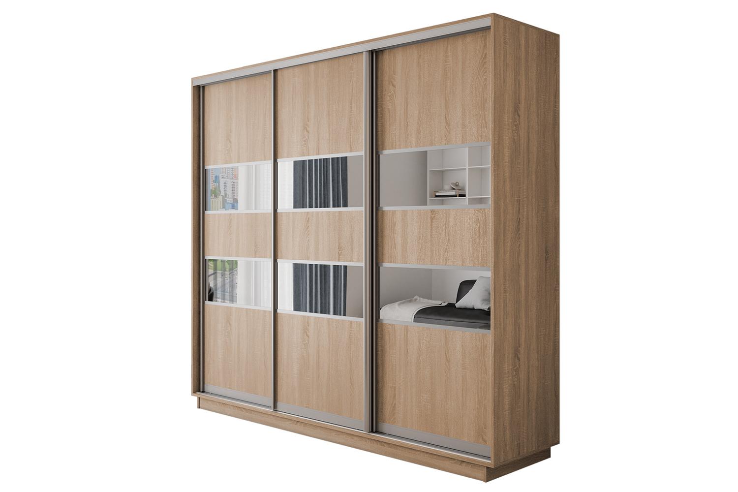 Шкаф-купе 3-дверный Оптима