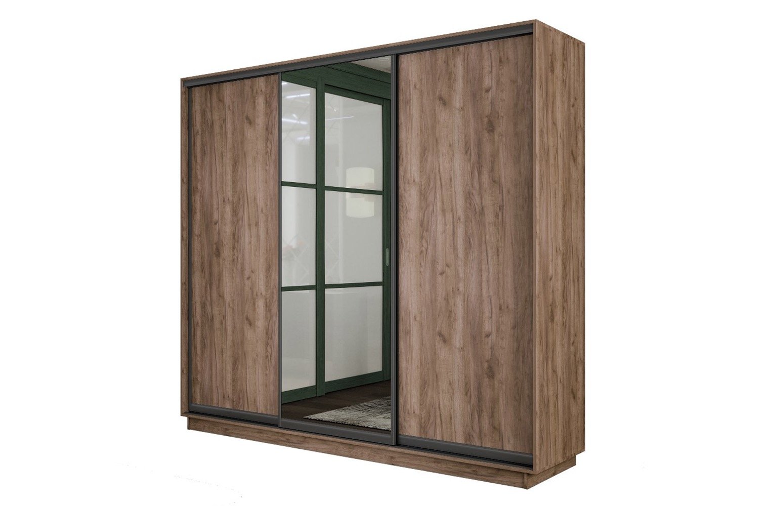 Шкаф-купе 3-дверный Slide-2