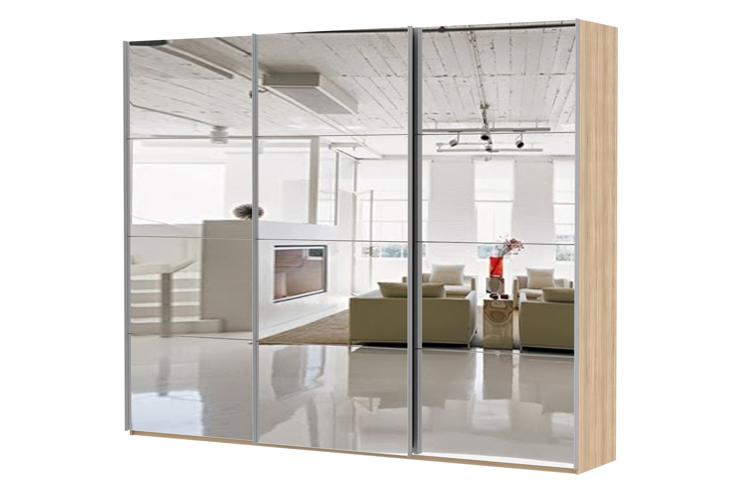 Шкаф-купе 3-дверный Comet 240х240 см