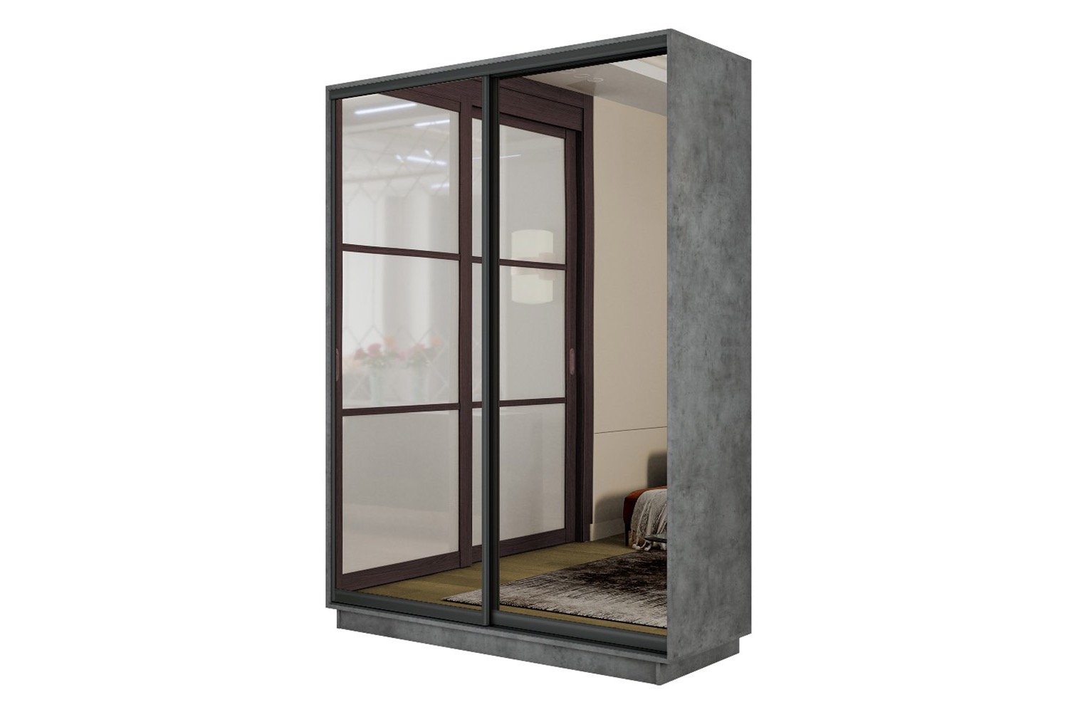 Шкаф-купе 2-дверный Slide-2