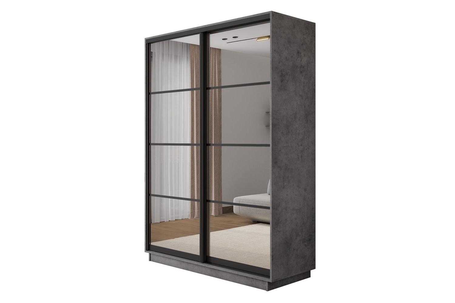 Шкаф-купе 2-дверный Slide-2