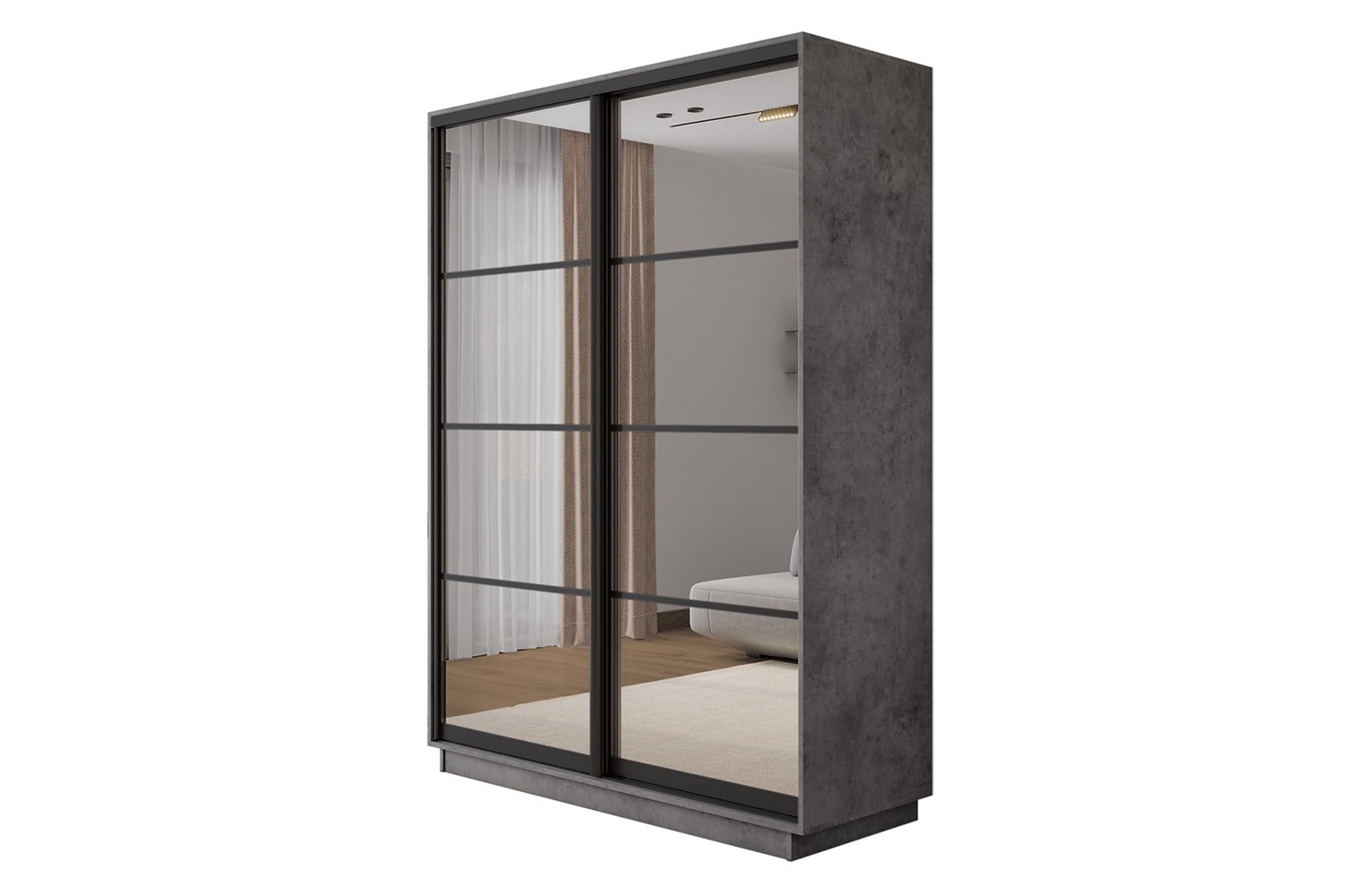 Шкаф-купе 2-дверный Slide-2