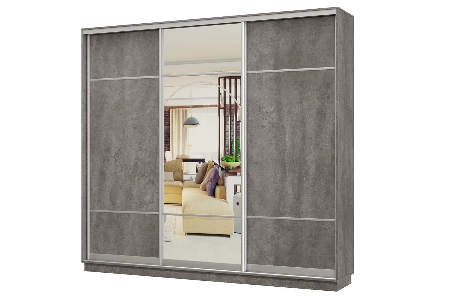 Шкаф-купе 3-дверный Практик