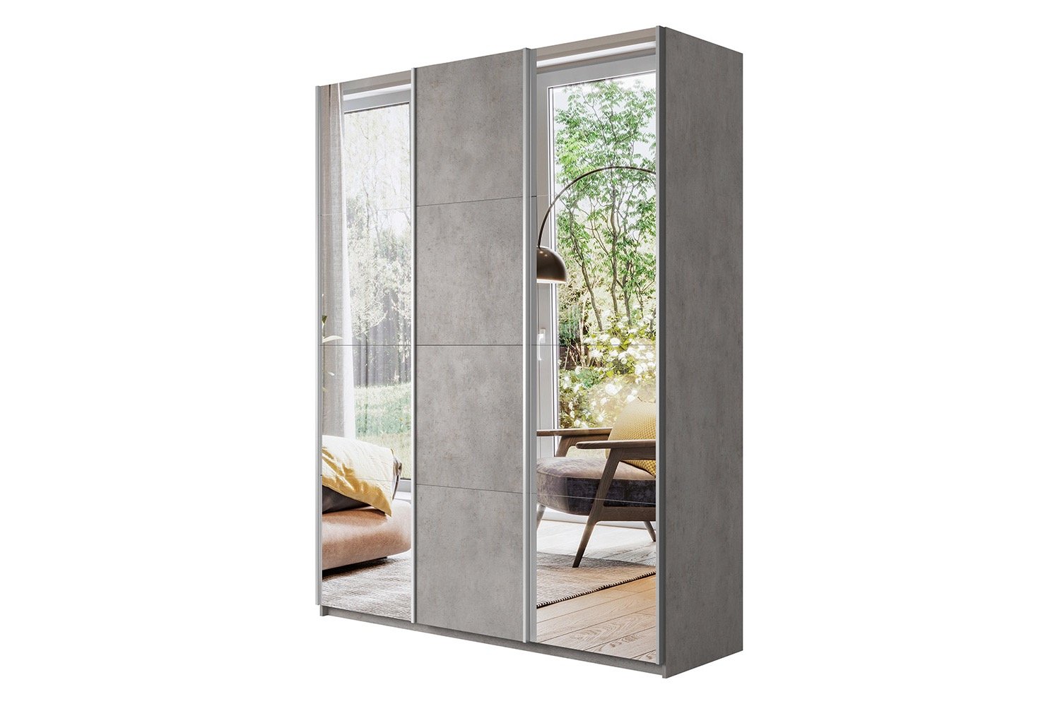 Шкаф-купе 3-дверный Cors-2