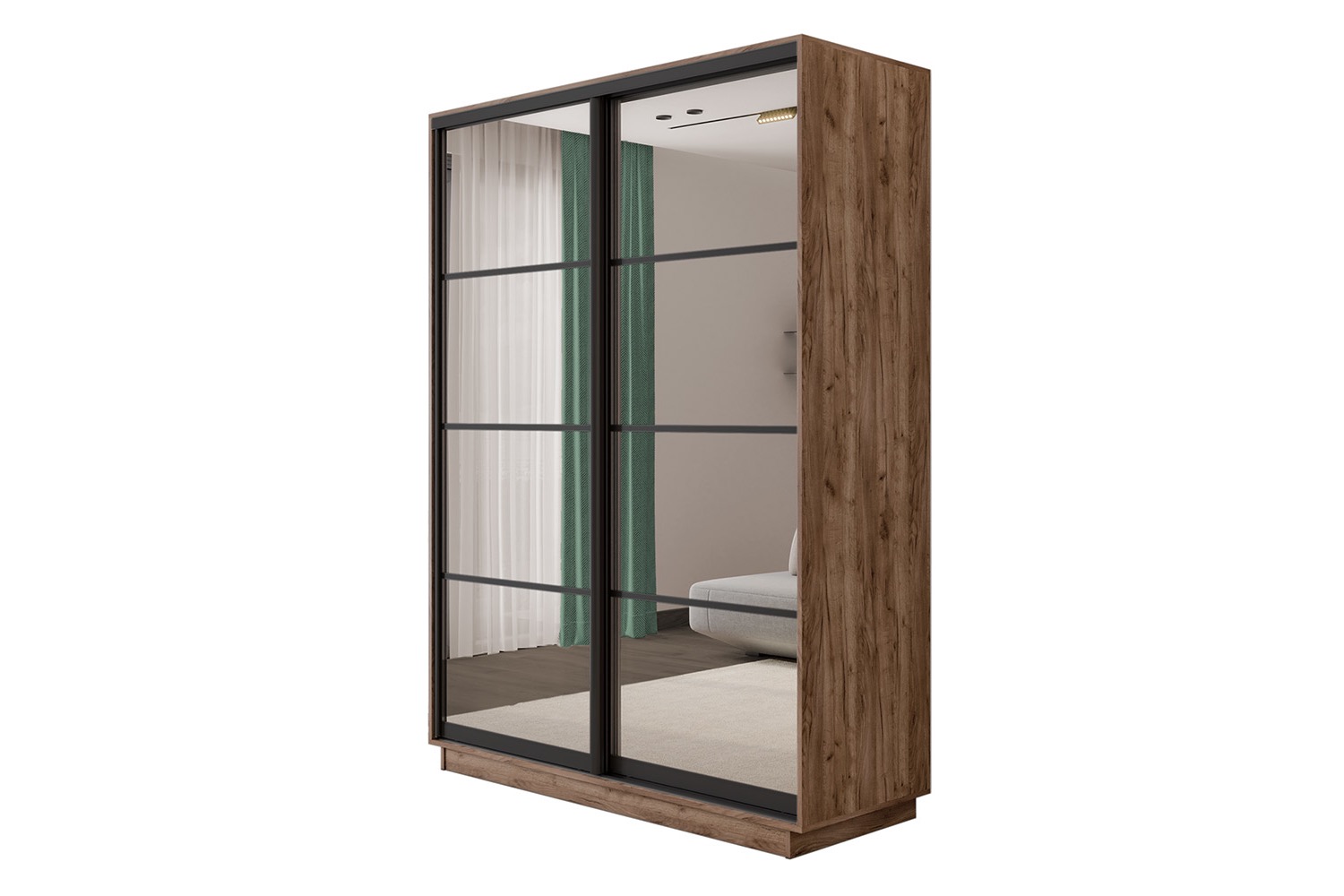 Шкаф-купе 2-дверный Slide-2