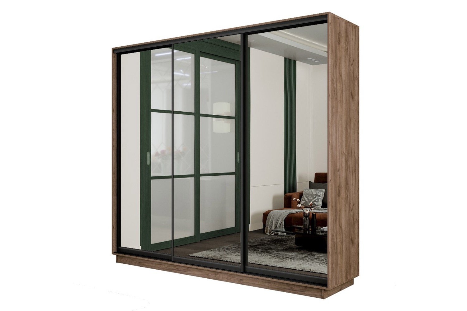 Шкаф-купе 3-дверный Slide-2