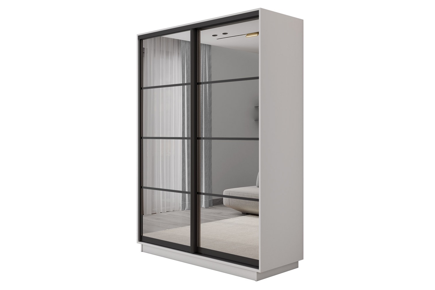 Шкаф-купе 2-дверный Slide-2