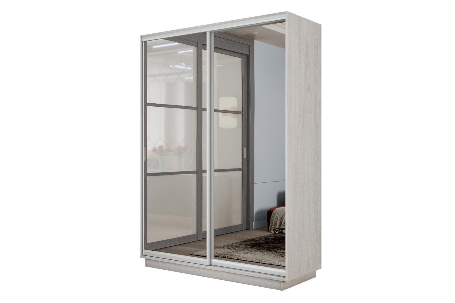 Шкаф-купе 2-дверный Slide-2