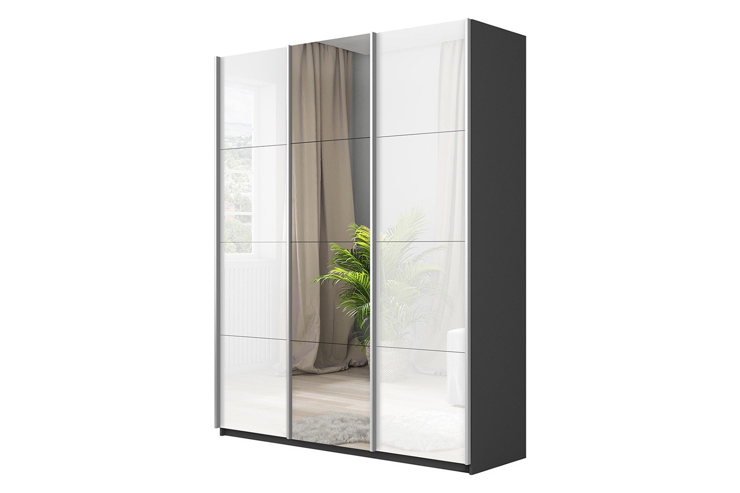 Шкаф-купе 3-дверный Cors