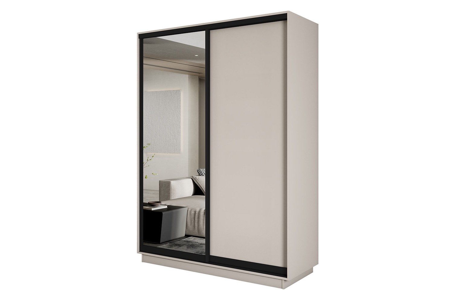 Шкаф-купе 2-дверный Slide-2