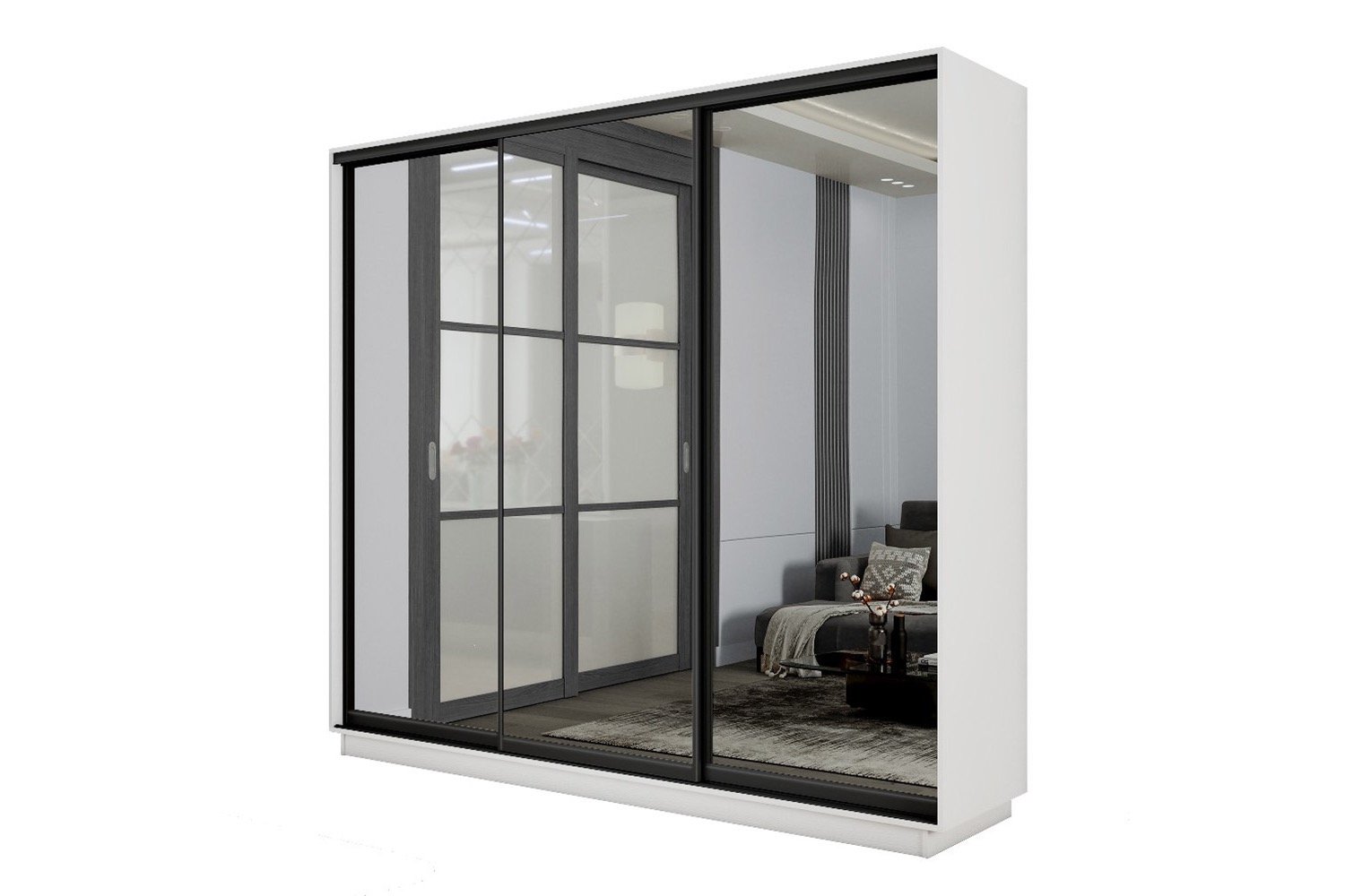 Шкаф-купе 3-дверный Slide-2