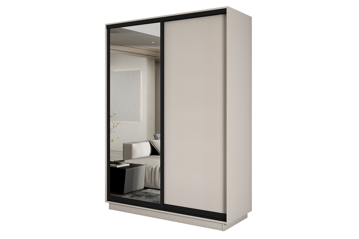 Шкаф-купе 2-дверный Slide-2