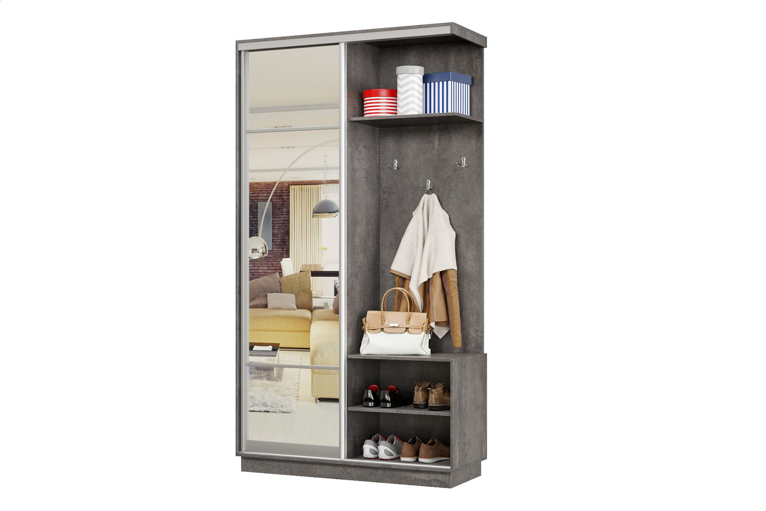 Прихожая правая Практик 01