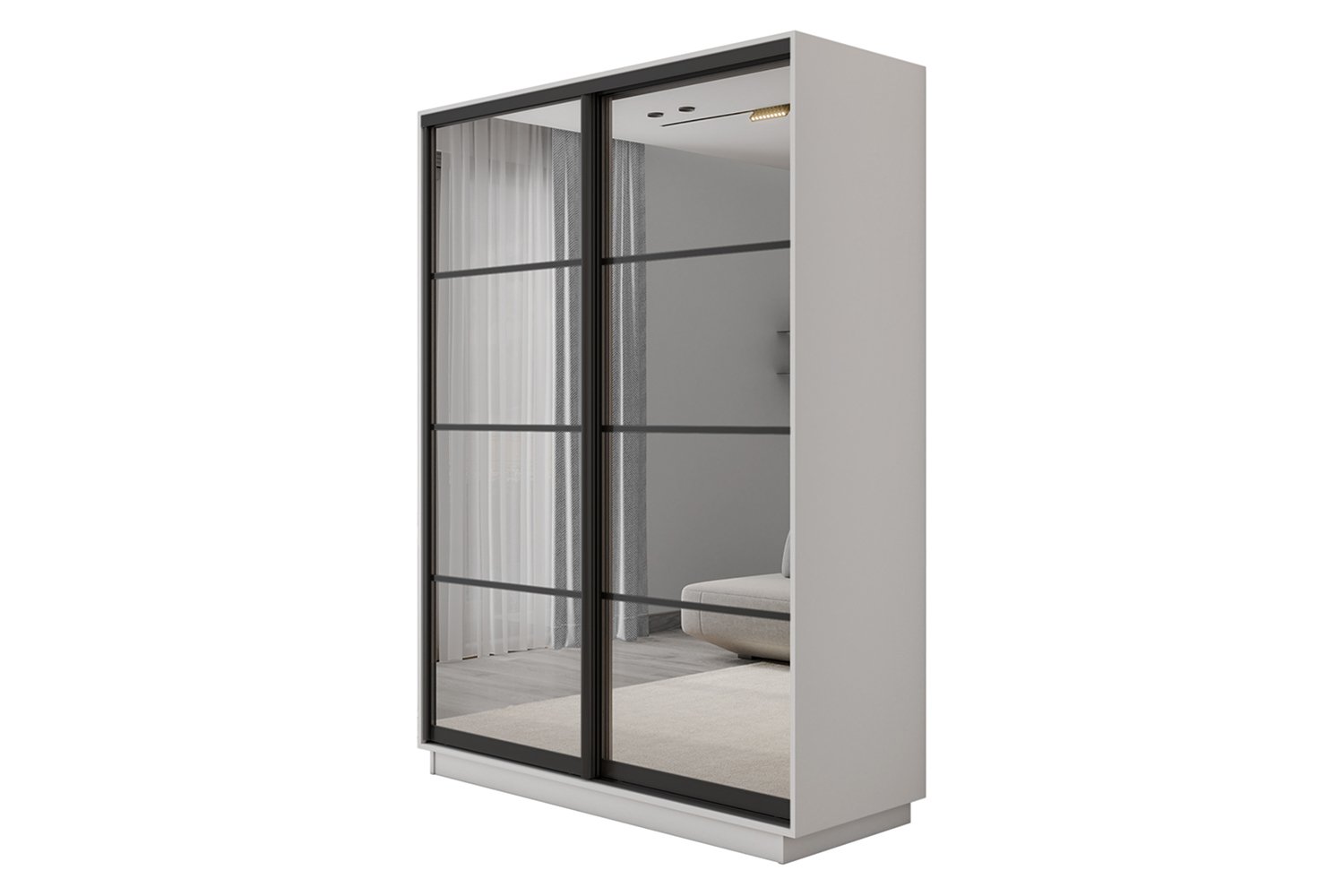 Шкаф-купе 2-дверный Slide-2