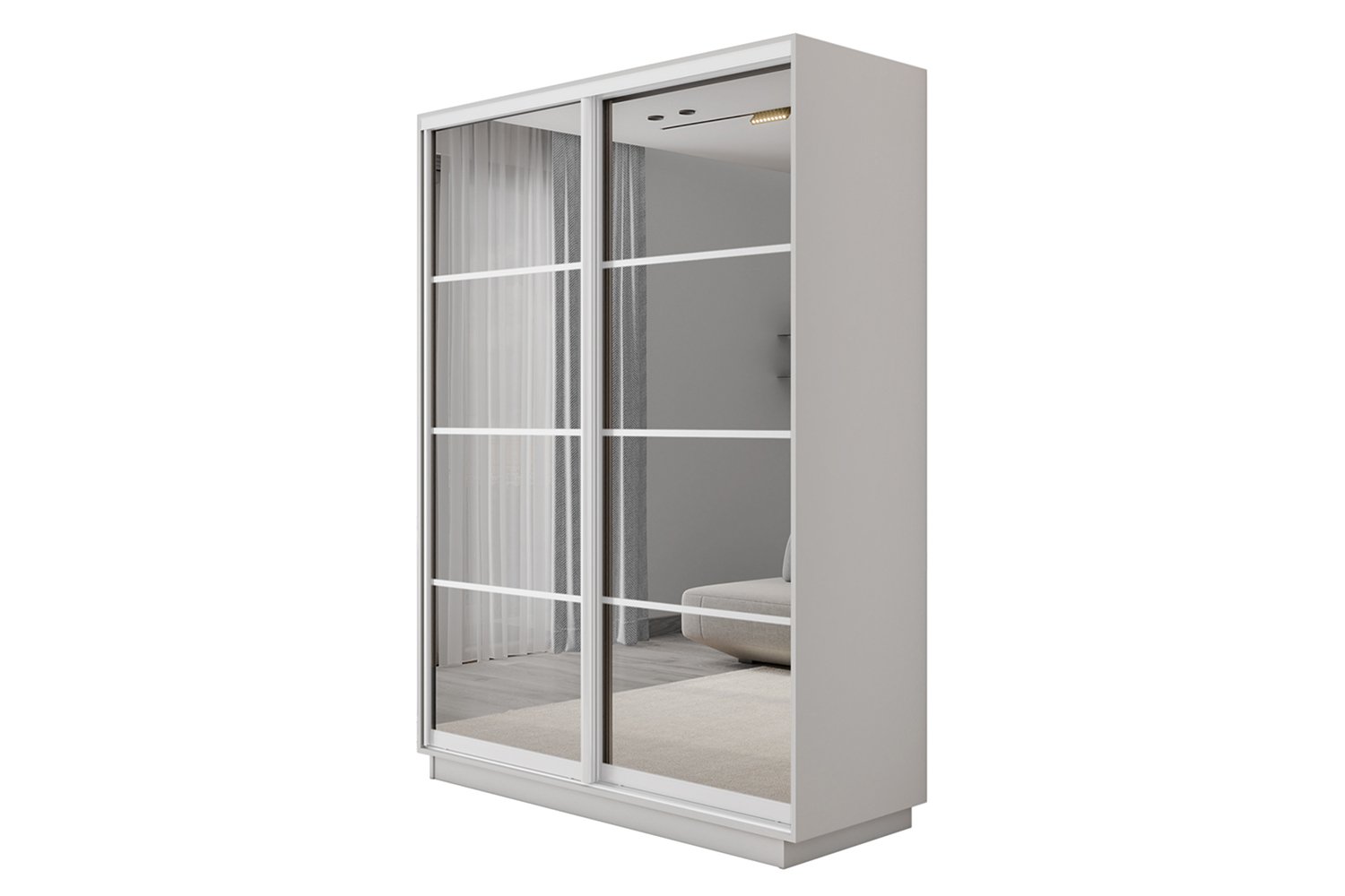 Шкаф-купе 2-дверный Slide-2