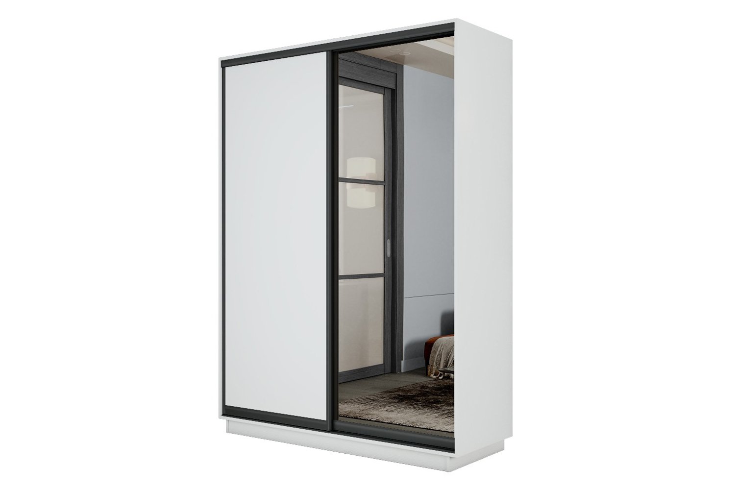 Шкаф-купе 2-дверный Slide-2