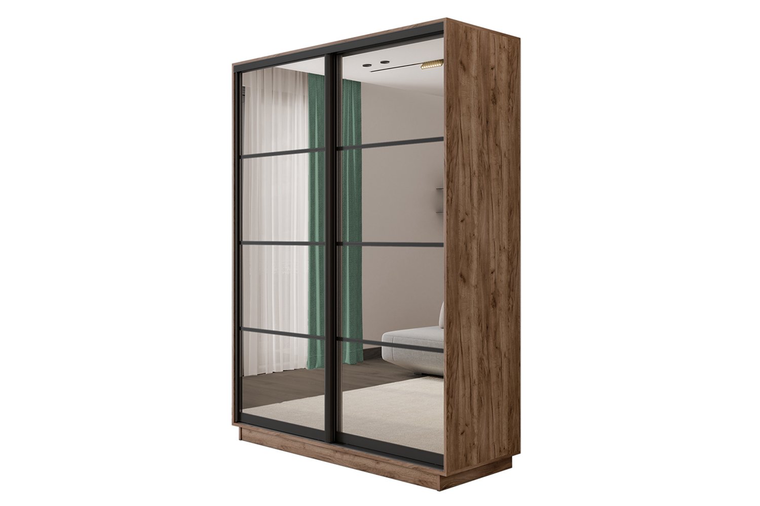 Шкаф-купе 2-дверный Slide-2