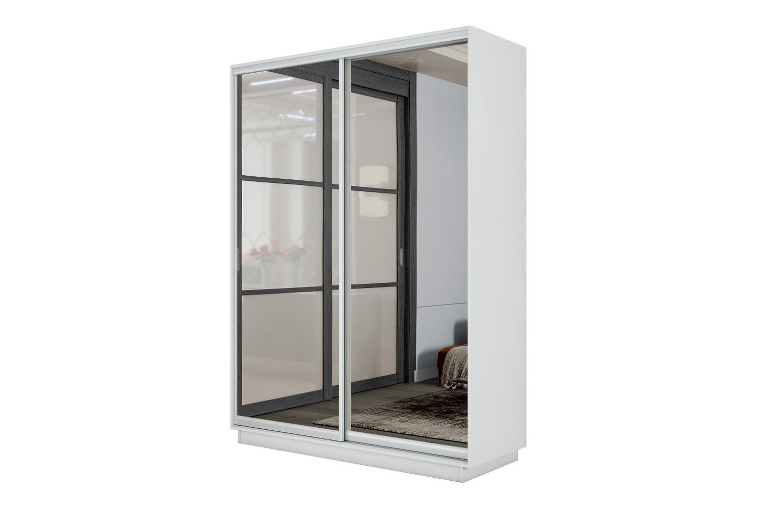 Шкаф-купе 2-дверный Slide-2