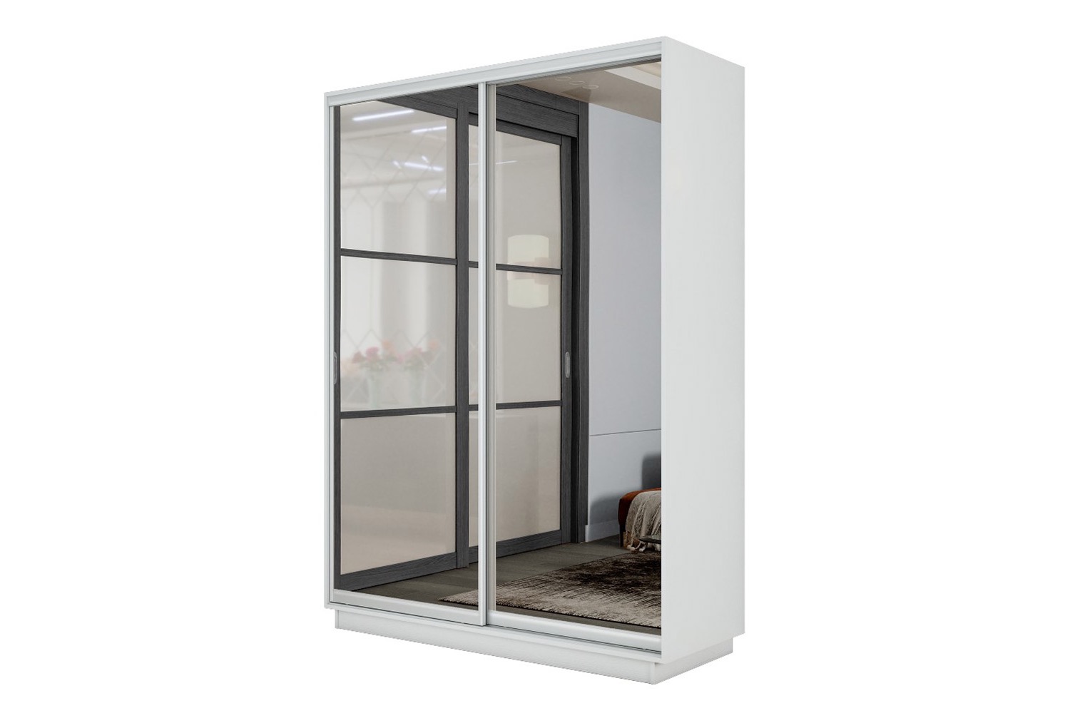 Шкаф-купе 2-дверный Slide-2