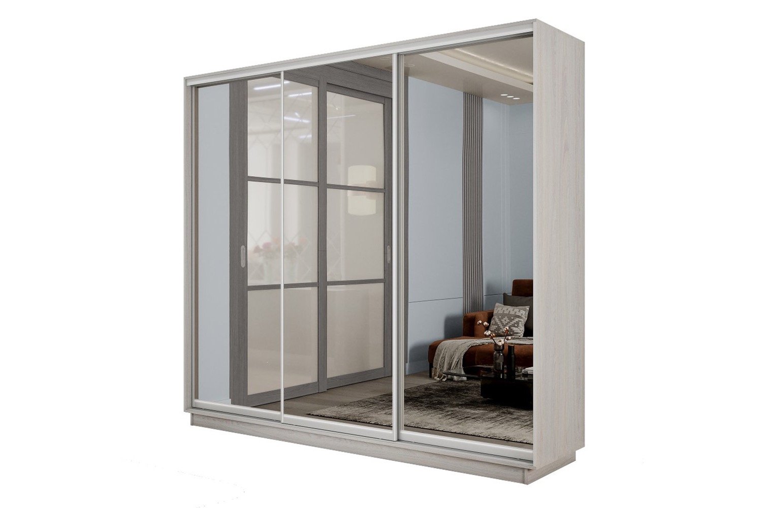 Шкаф-купе 3-дверный Slide-2