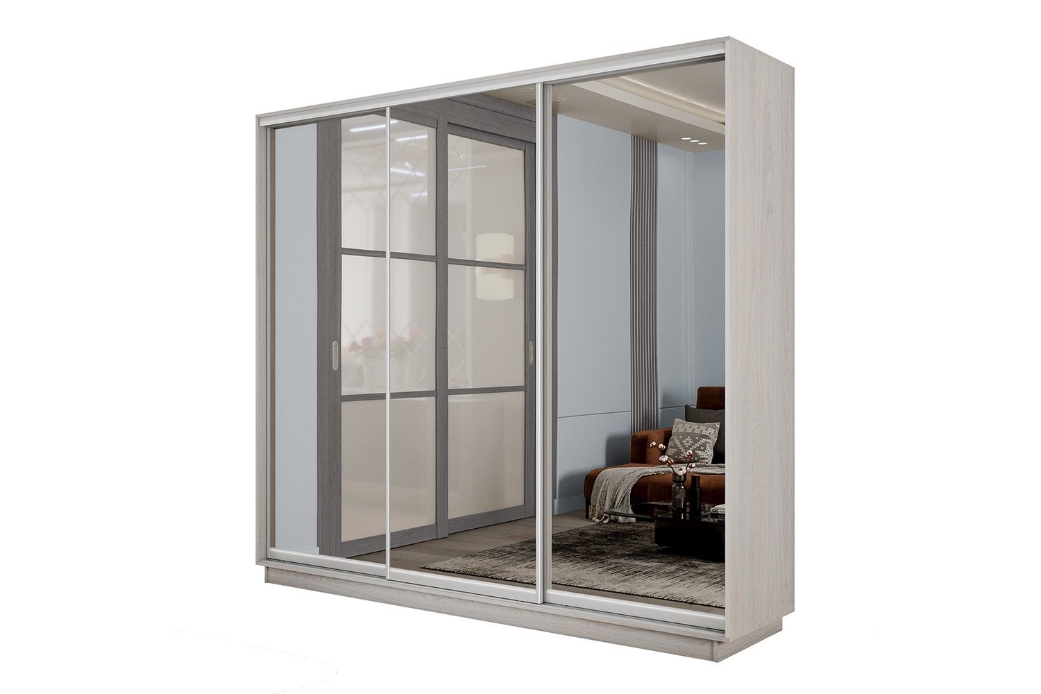 Шкаф-купе 3-дверный Slide-2