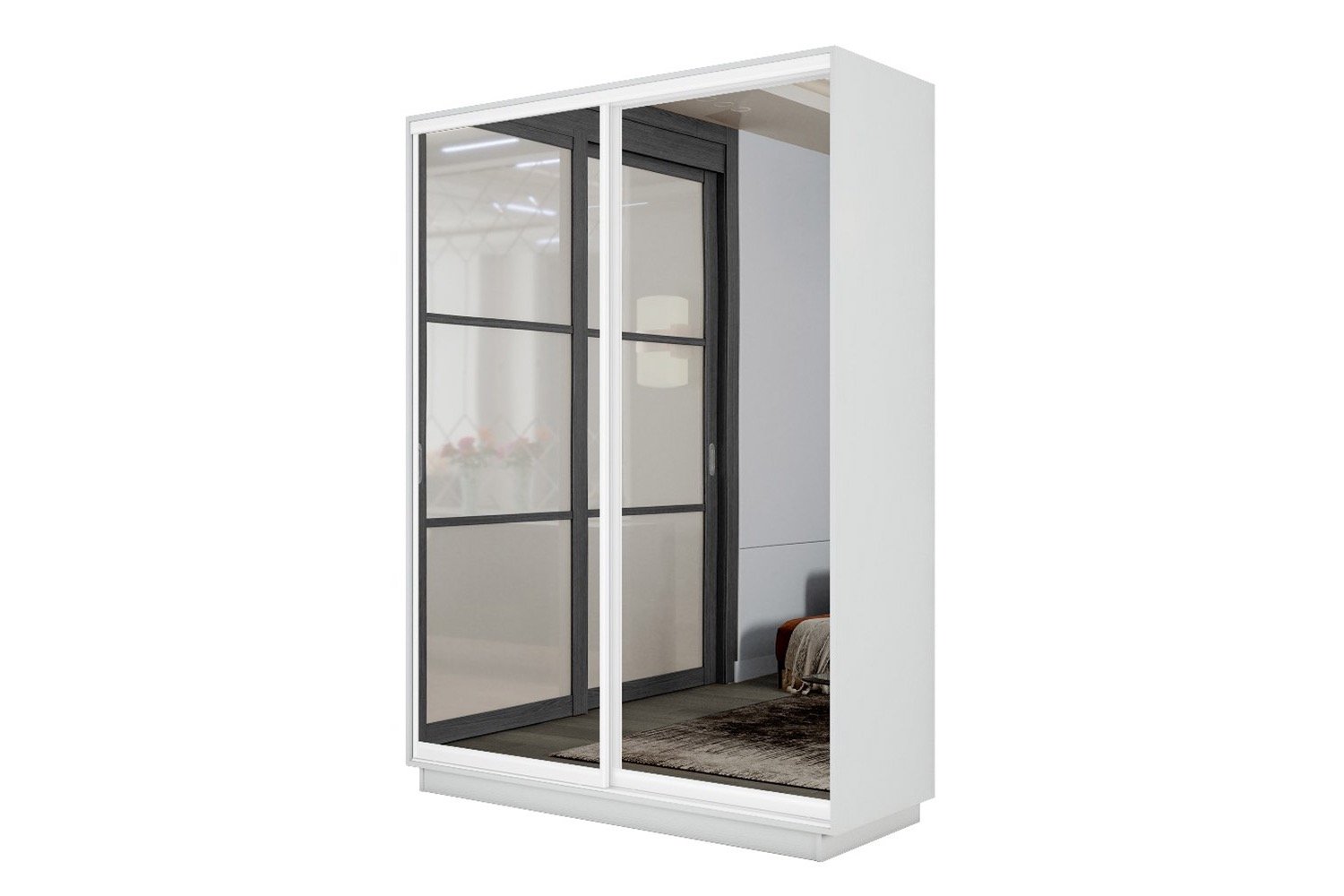 Шкаф-купе 2-дверный Slide-2