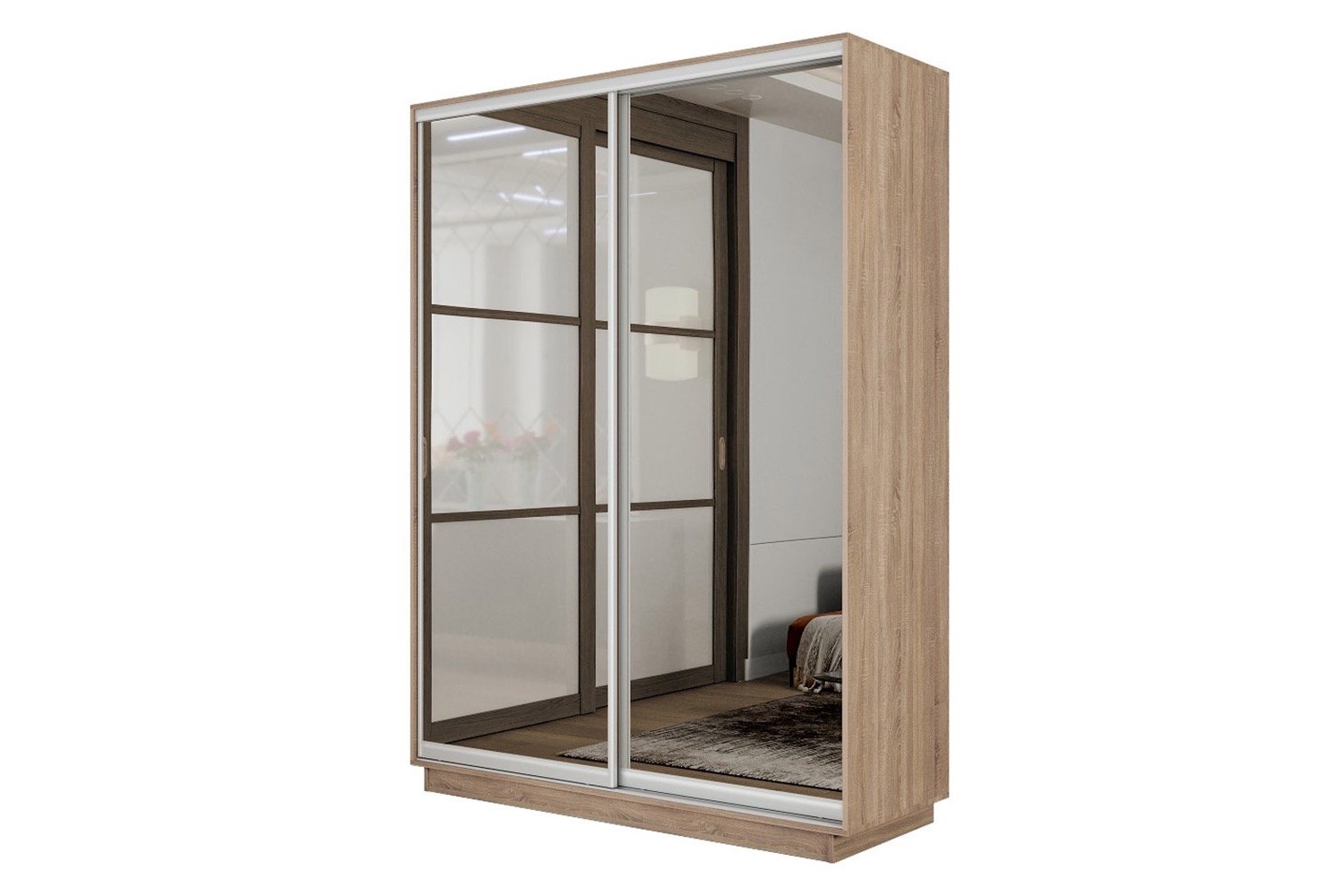 Шкаф-купе 2-дверный Slide-2