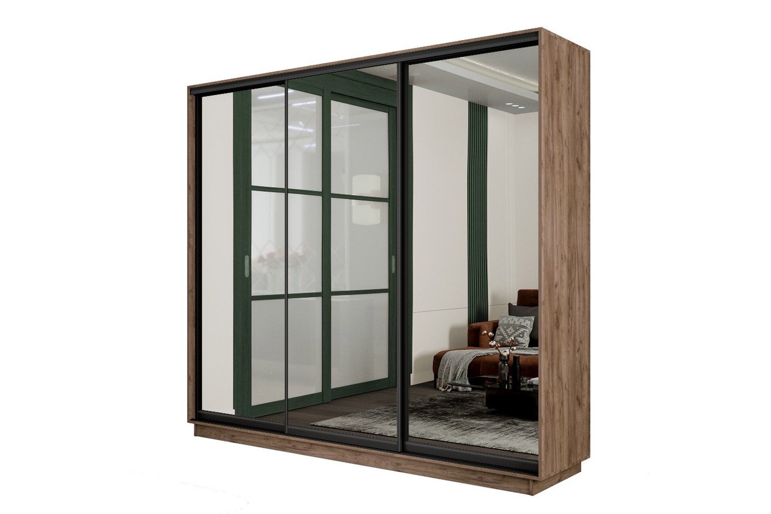 Шкаф-купе 3-дверный Slide-2