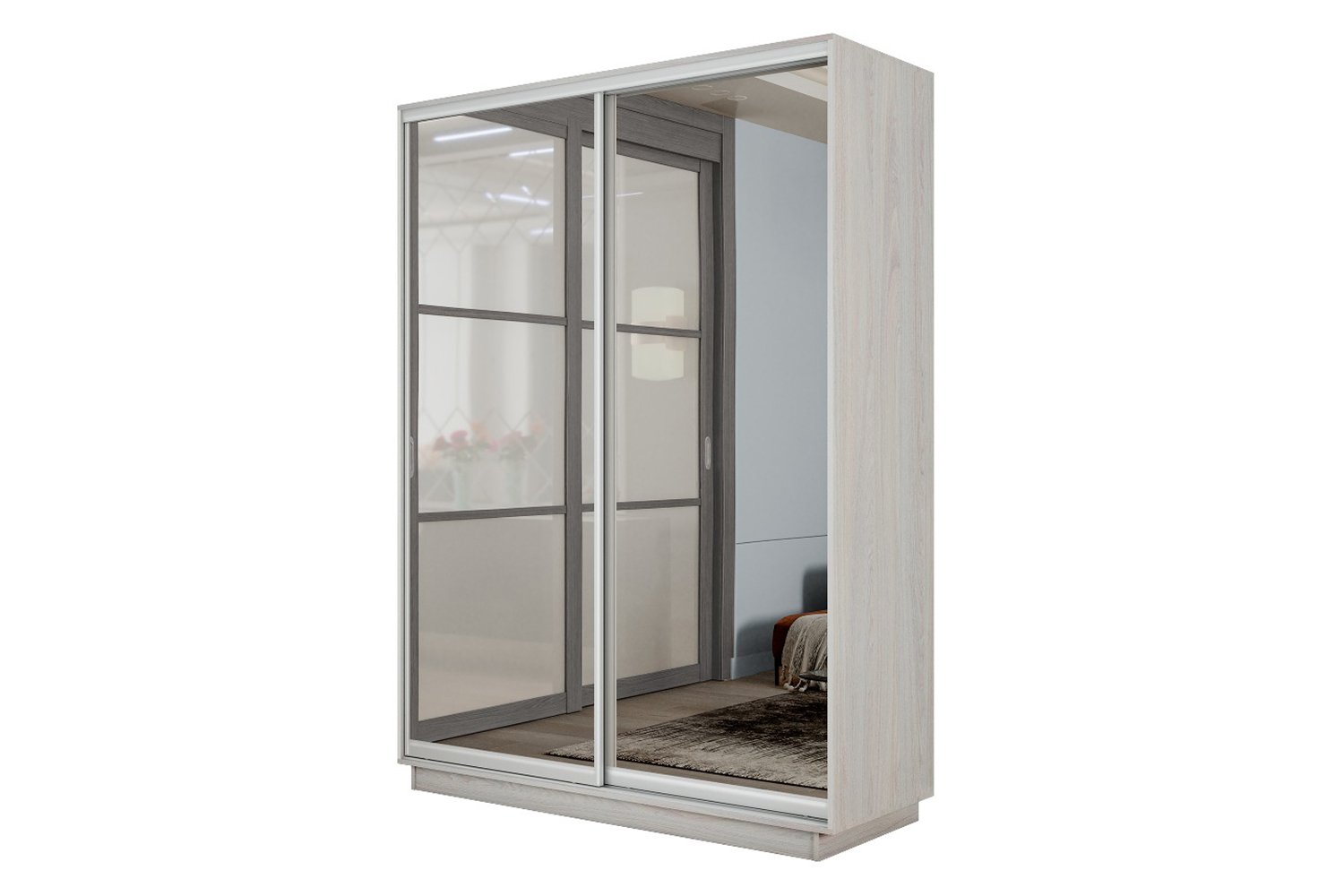 Шкаф-купе 2-дверный Slide-2