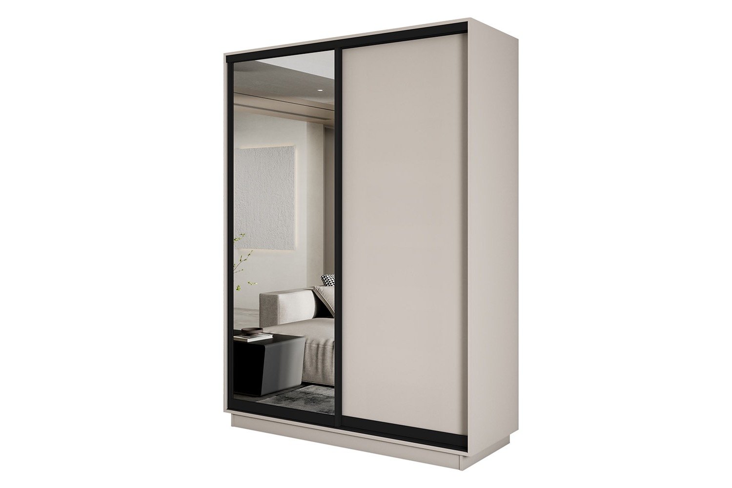 Шкаф-купе 2-дверный Slide-2