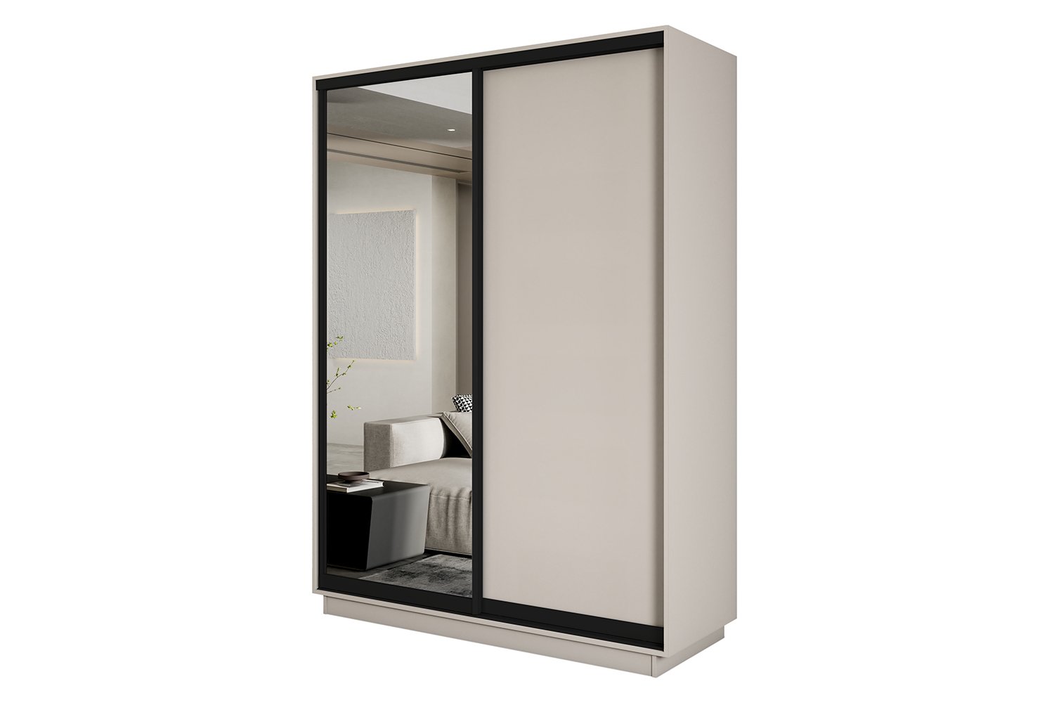 Шкаф-купе 2-дверный Slide-2