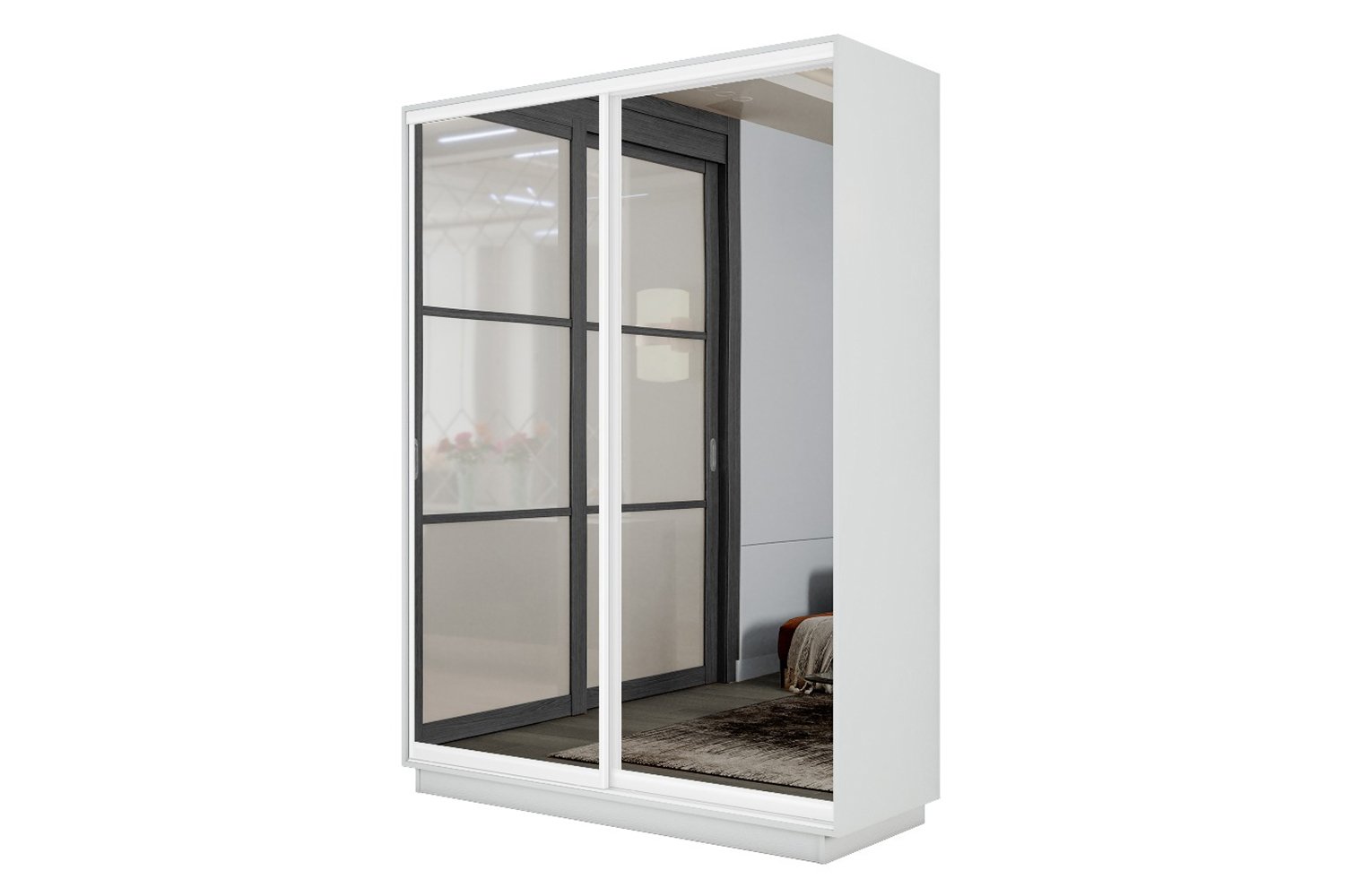 Шкаф-купе 2-дверный Slide-2