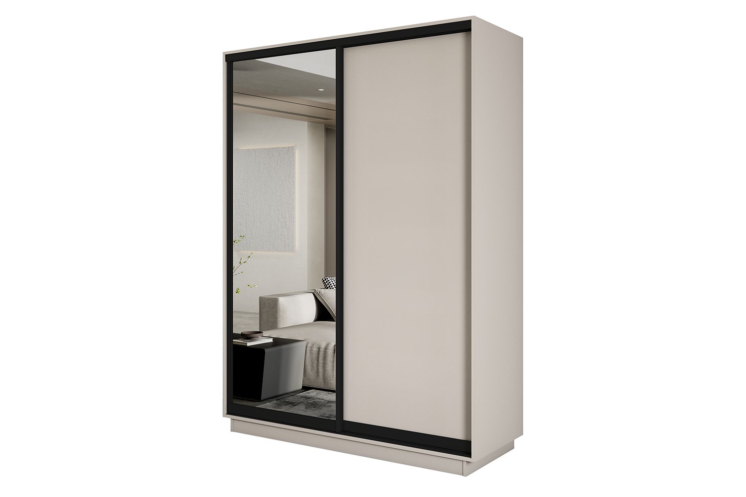 Шкаф-купе 2-дверный Slide-2