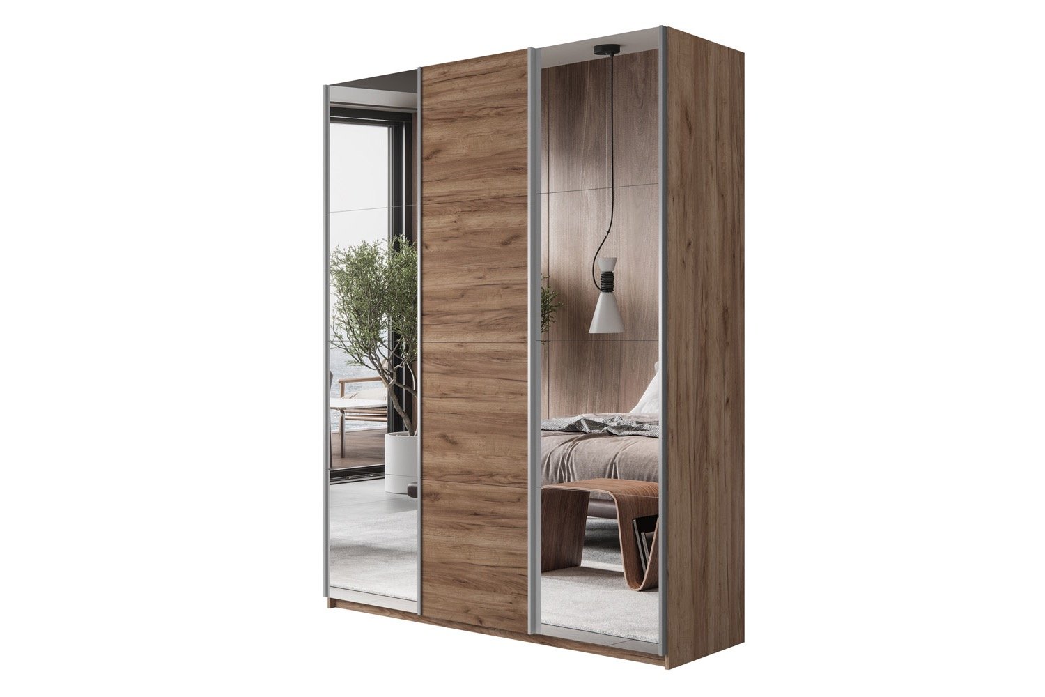 Шкаф-купе 3-дверный Cors-2