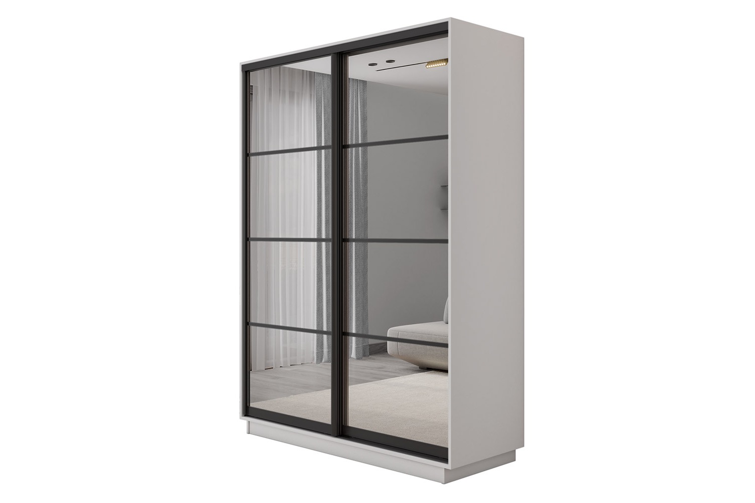 Шкаф-купе 2-дверный Slide-2