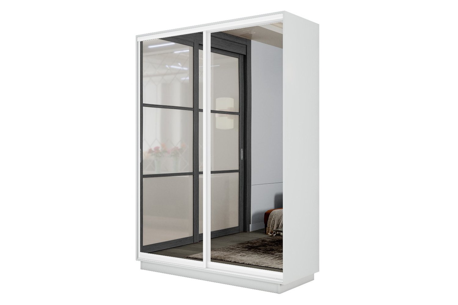 Шкаф-купе 2-дверный Slide-2