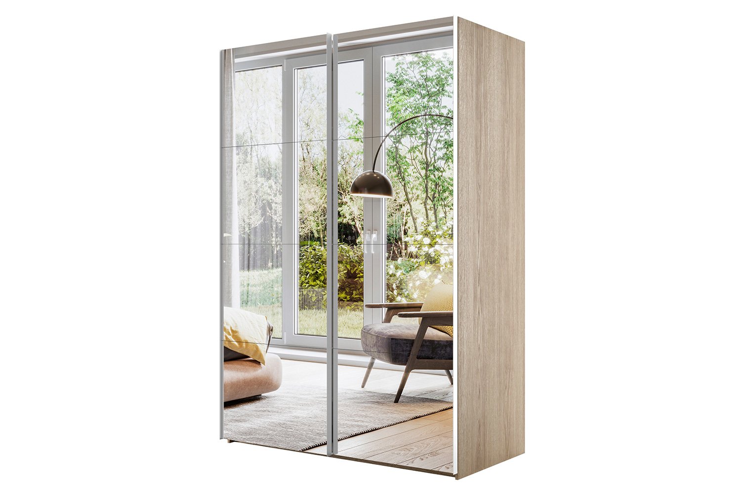 Шкаф-купе 2-дверный Comet 180х240 см