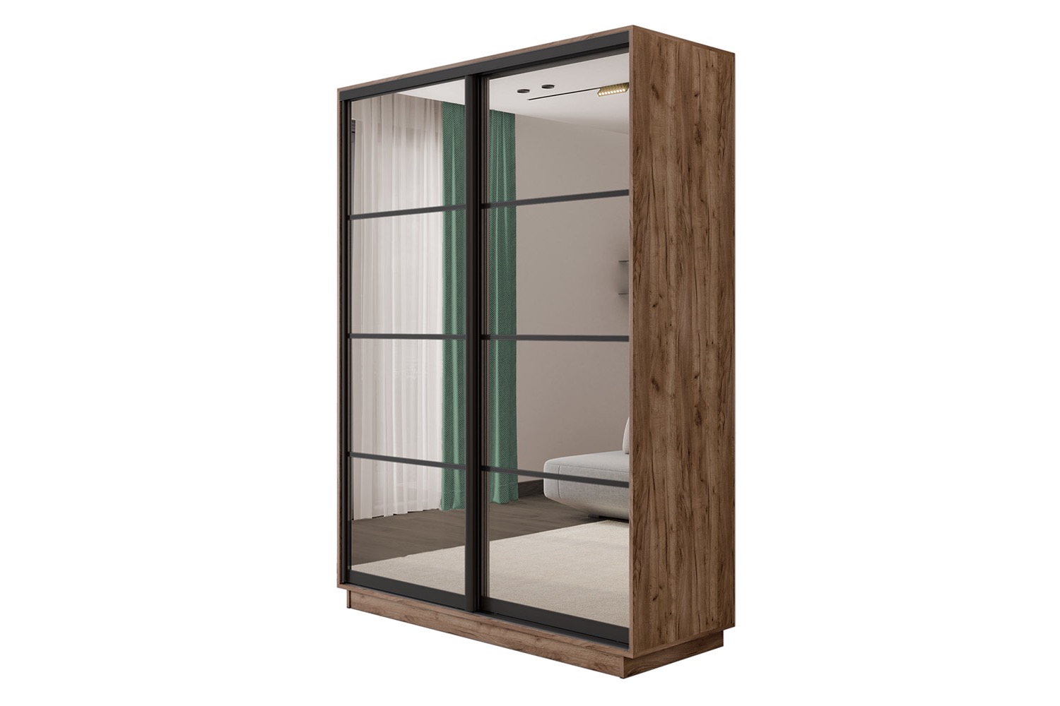 Шкаф-купе 2-дверный Slide-2