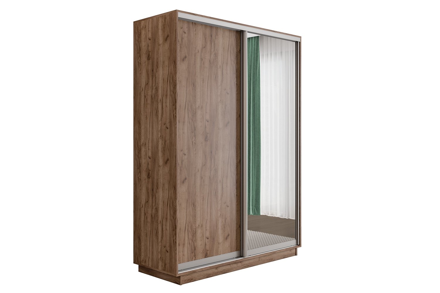 Шкаф-купе 2-дверный Оптима