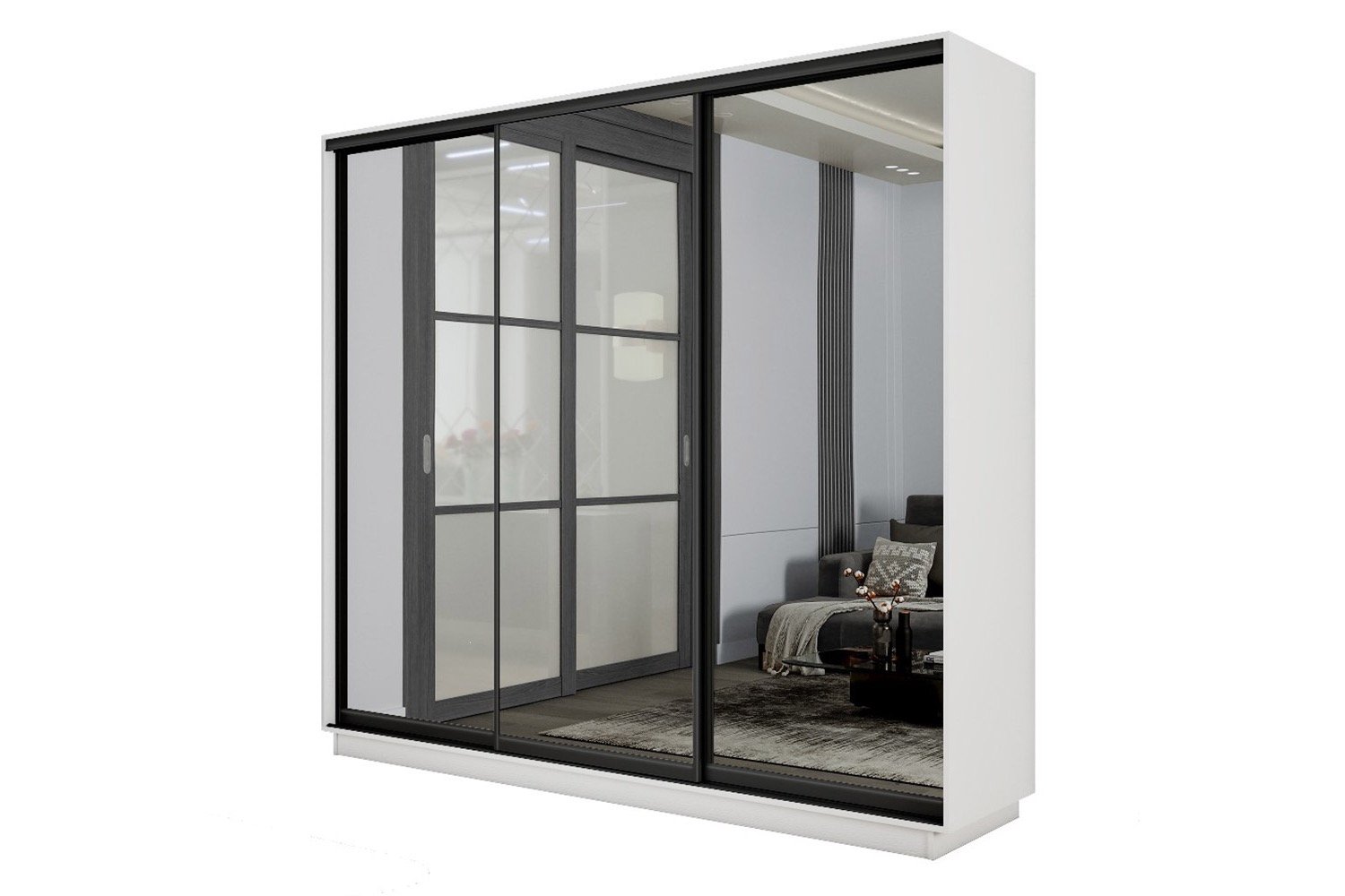 Шкаф-купе 3-дверный Slide-2