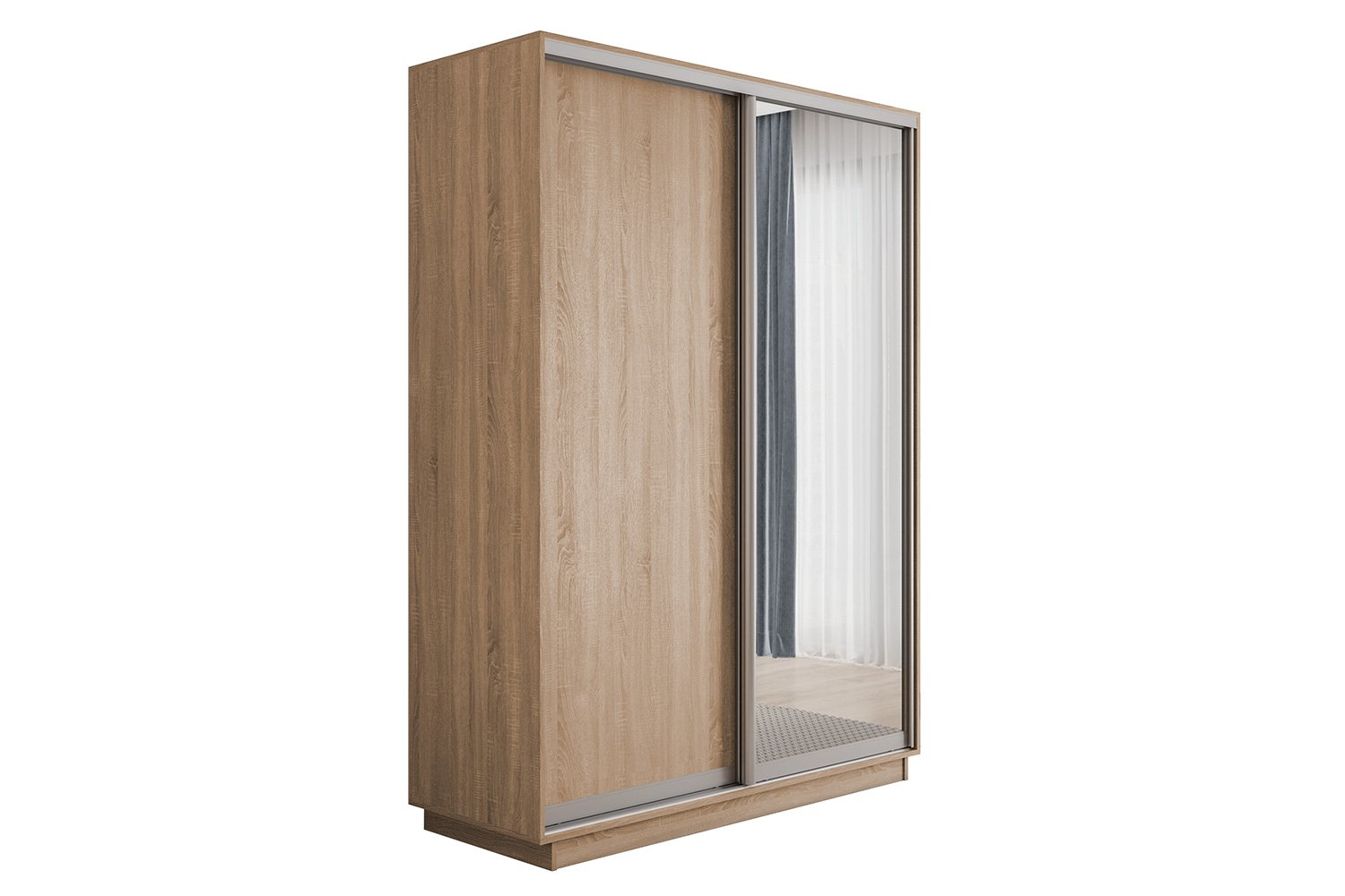 Шкаф-купе 2-дверный Оптима