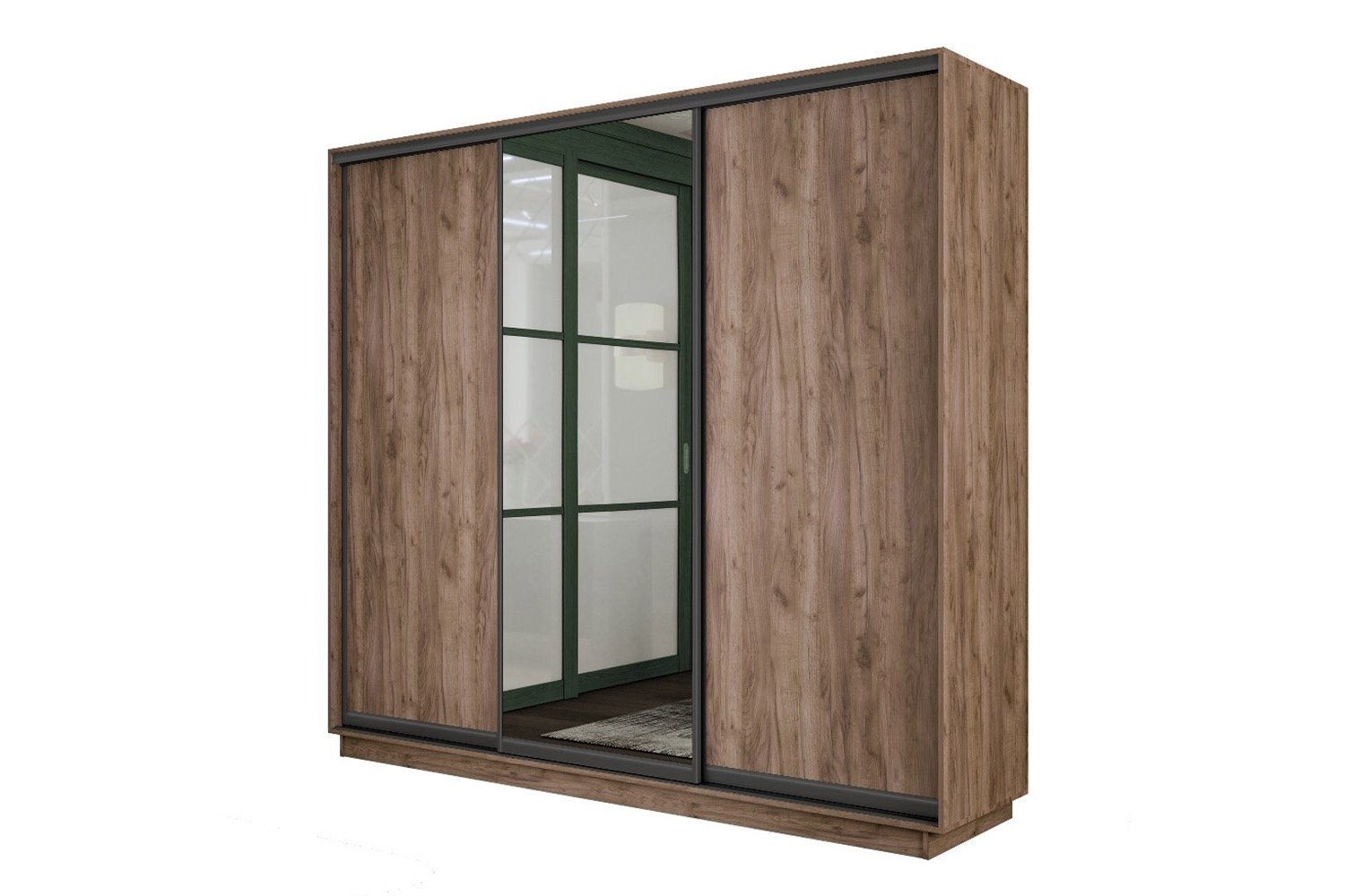 Шкаф-купе 3-дверный Slide-2