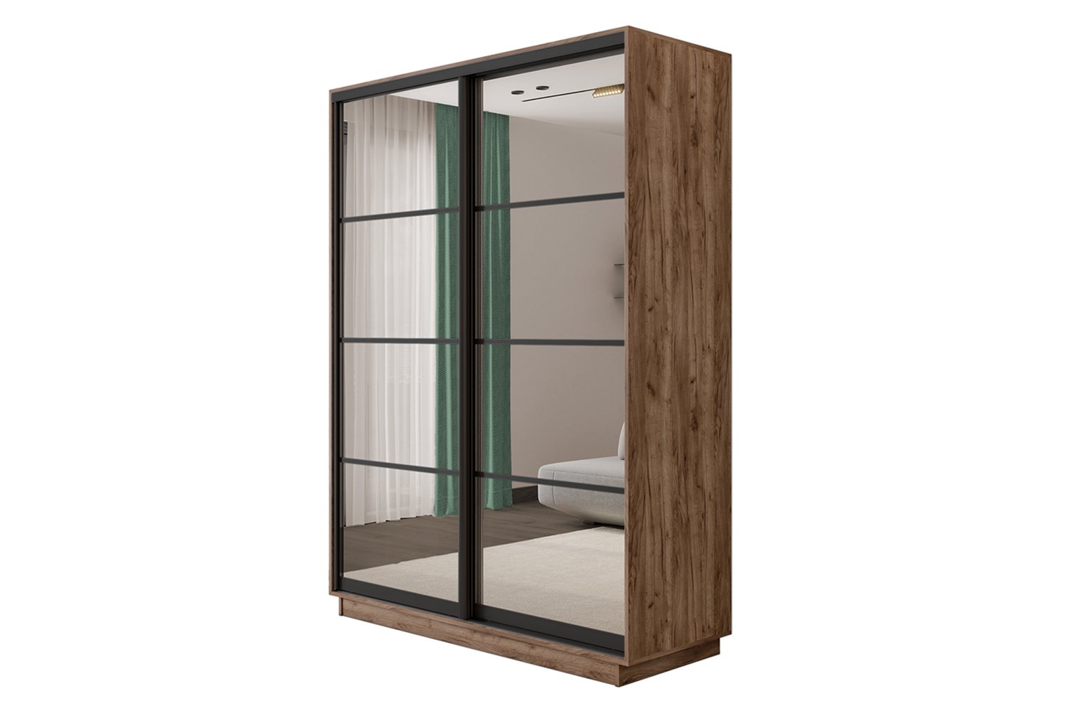 Шкаф-купе 2-дверный Slide-2